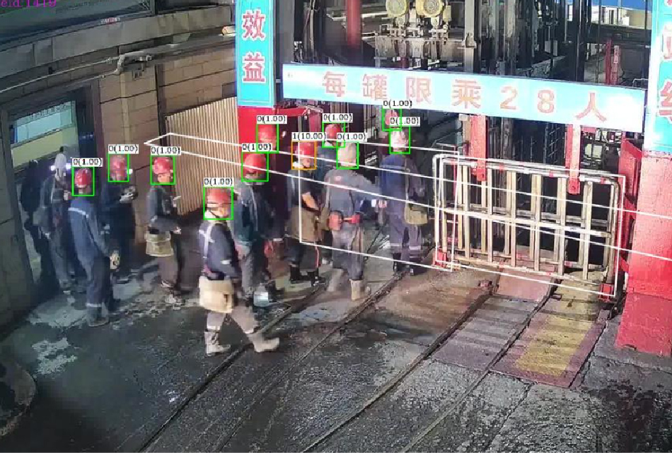 罐(guàn)籠人數超限(xiàn)識(shí)別(bié)