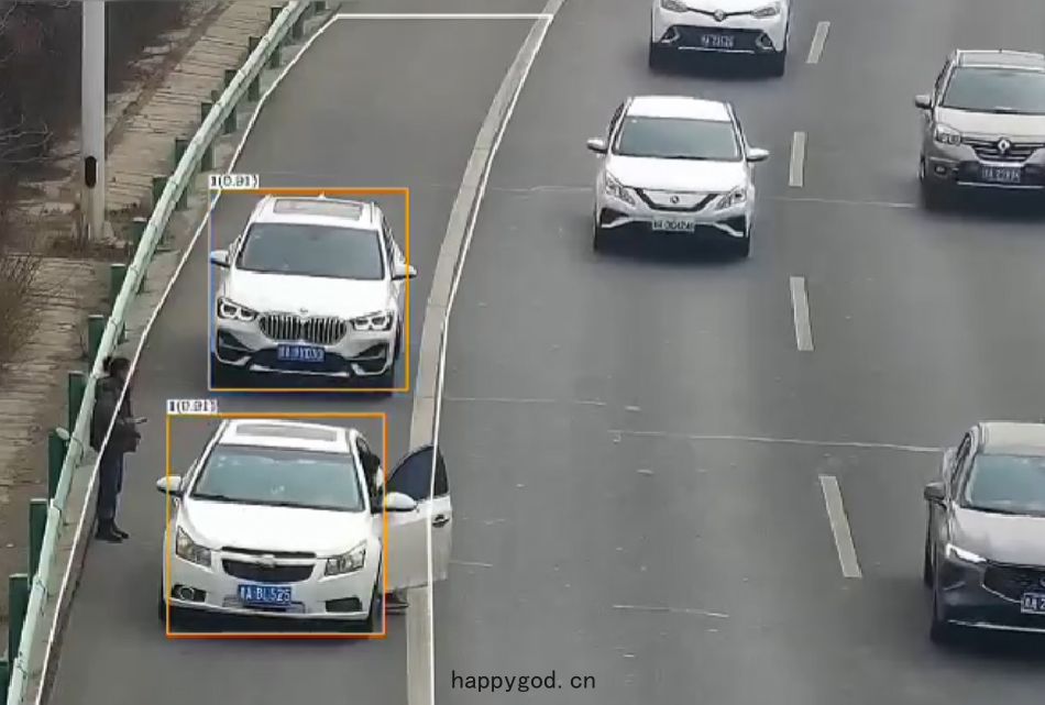 占用(yòng)應急車(chē)道(dào)識別(bié)