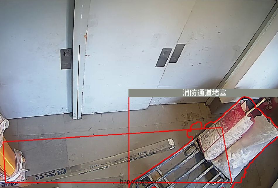 消防(fáng)通道(dào)堵塞(sāi)識別