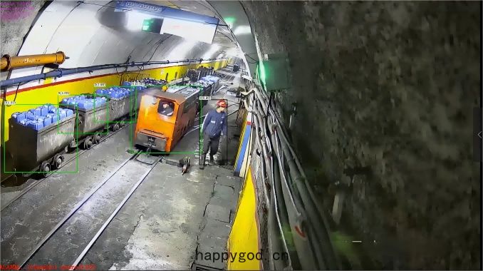礦山行車(chē)不行(háng)人識(shí)別(bié)