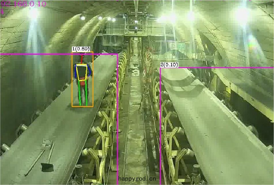 Conveypr Belt Person Instrusion Recognition