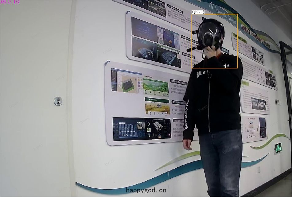 Gas Mask Absence Detection